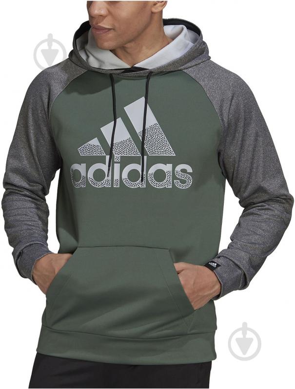 Джемпер Adidas HK9828 р.S серый - фото 2