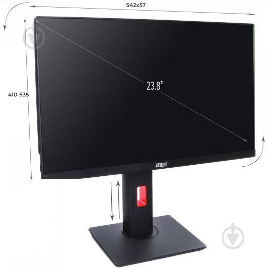 Моноблок Artline Business G46 23,8 (G46v23) black - фото 8 Моноблок Artline Business G46 23,8 (G46v23) black - фото 8