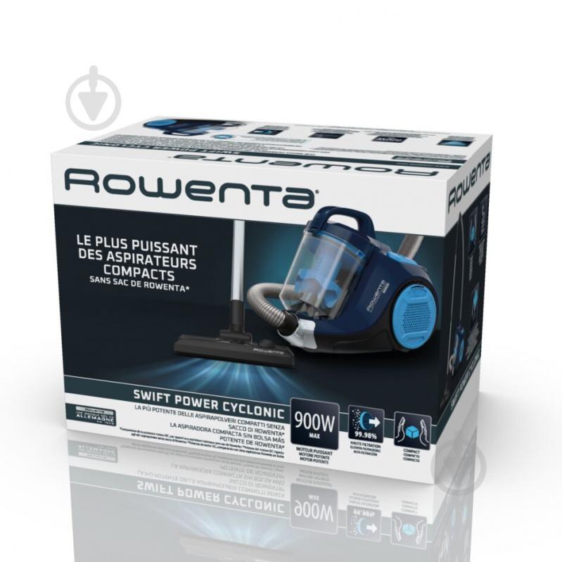 Пилосос Rowenta Swift Power Cyclonic RO2981EA blue - фото 14