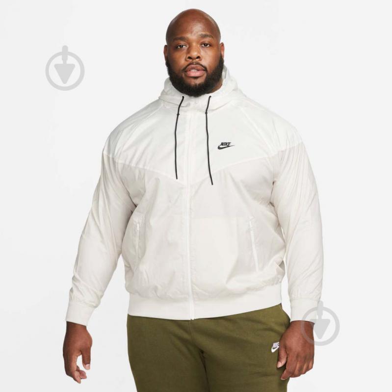 Джемпер Nike WVN LND WR HD JKT DA0001-104 р. M бежевый - фото 1