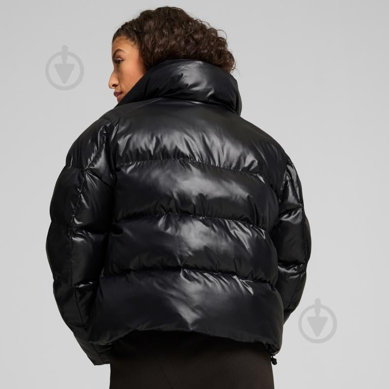 Куртка женская зимняя Puma SHINY PUFFER JACKET 62651401 р.L черная - фото 6