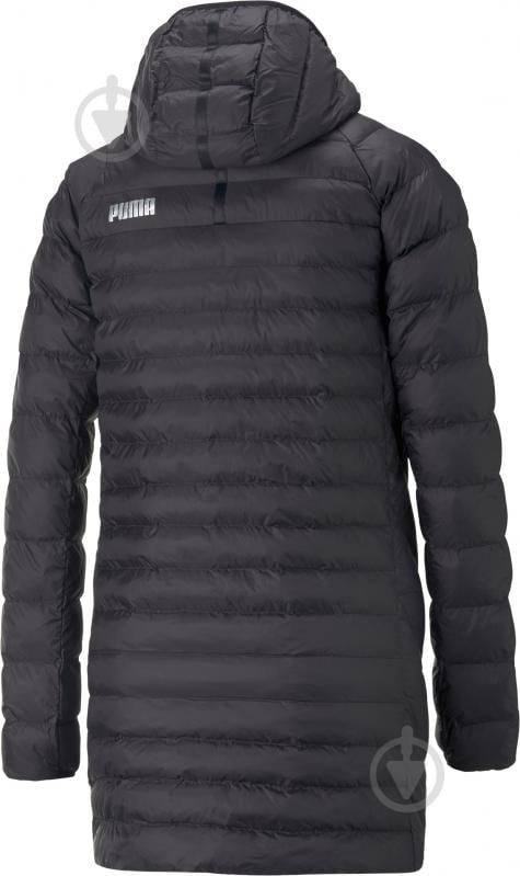 Куртка жіноча зимова Puma PACKLITE PRIMALOFT LONG HOODED JACKET 84940601 р.L чорна - фото 2