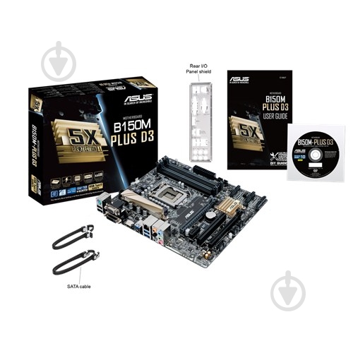 Материнская плата Asus B150M-PLUS D3 (Socket 1151, Intel B150, mirco ATX) - фото 3