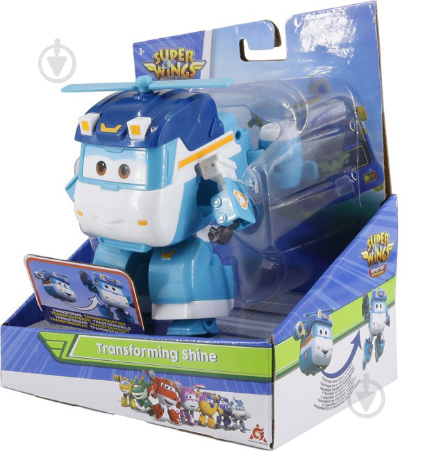 Фигурка Super Wings Transforming Шайн EU770239 - фото 4