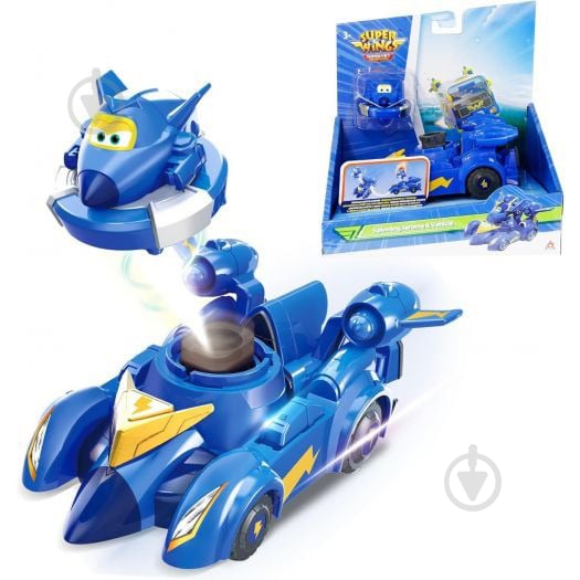 Игровой набор Super Wings Spinning Vehicle Джером (Jerome) EU770330 - фото 1