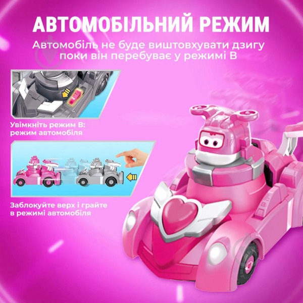 Игровой набор Super Wings Spinning Vehicle Диззи EU770340 - фото 4