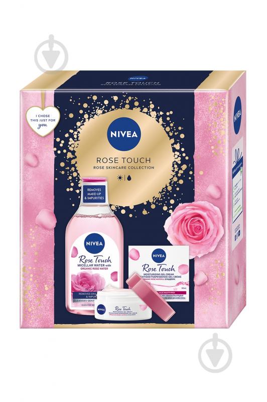 Набор для женщин Nivea ROSE TOUCH 2024 - фото 1