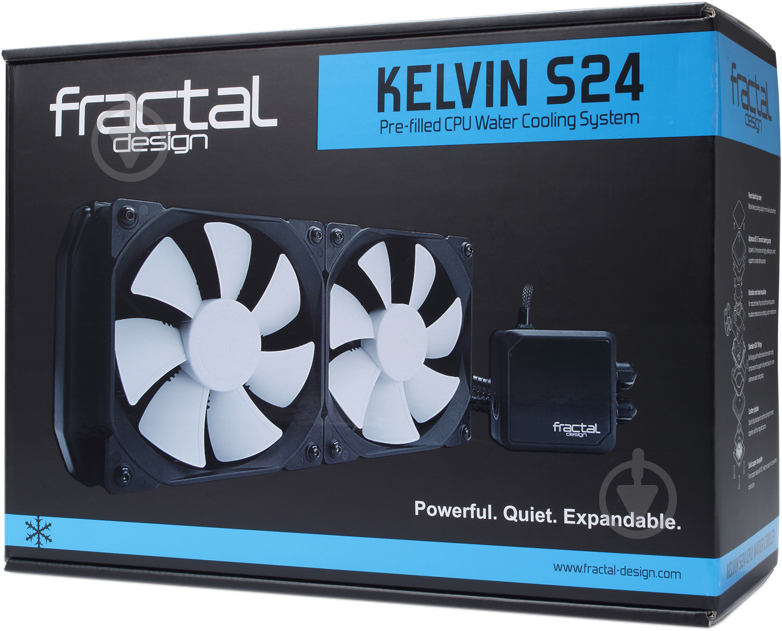 Процессорный кулер Fractal Design FD-WCU-KELVIN-S24-BK - фото 14