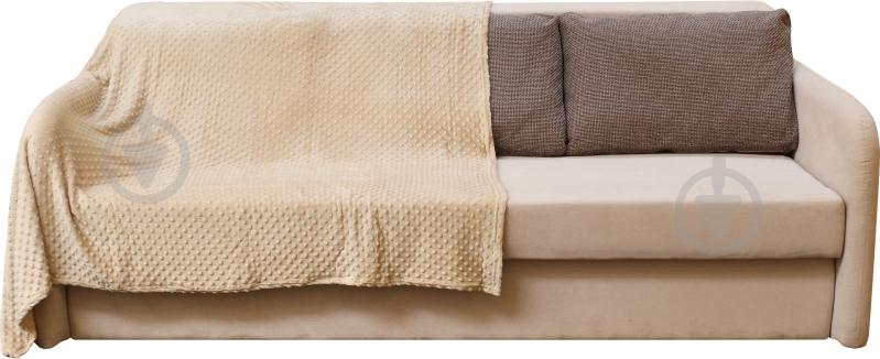 Плед Basic Soft 200x220 см светло-коричневый La Nuit - фото 1