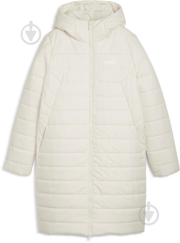 Куртка женская демисезонная Puma ESS HOODED PADDED COAT 84894280 р.M белая - фото 1