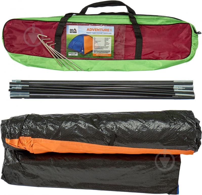 Намет SKIF Outdoor Adventure I orange-blue 389.00.86 - фото 6