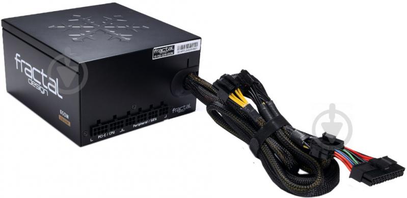 Блок живлення Fractal Design EDISON M FD-PSU-ED1B-650W-EU 650 Вт - фото 1