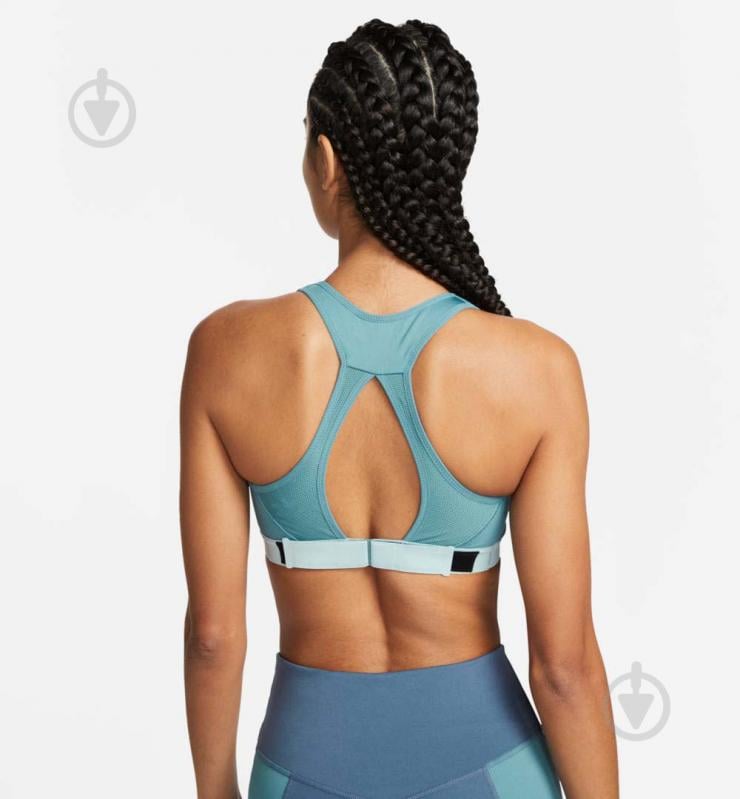 Бра Nike W NK DF SWSH HS BRA DD0428-440 р.XS-A/C голубой - фото 2