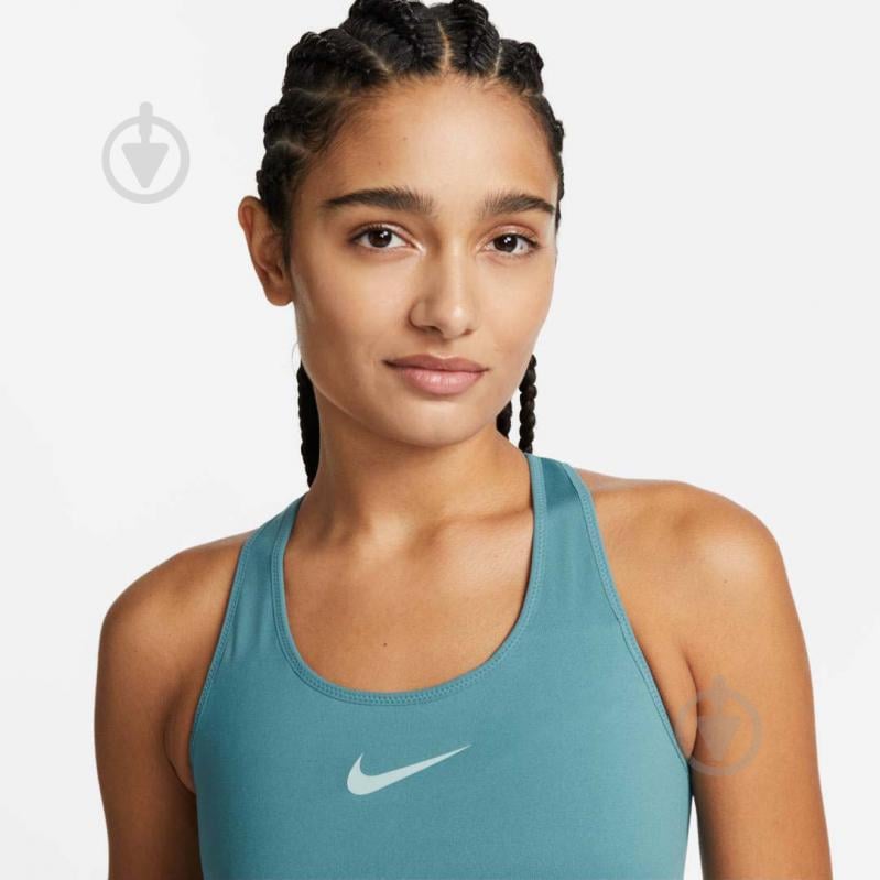 Бра Nike W NK DF SWSH HS BRA DD0428-440 р.XS-A/C голубой - фото 3