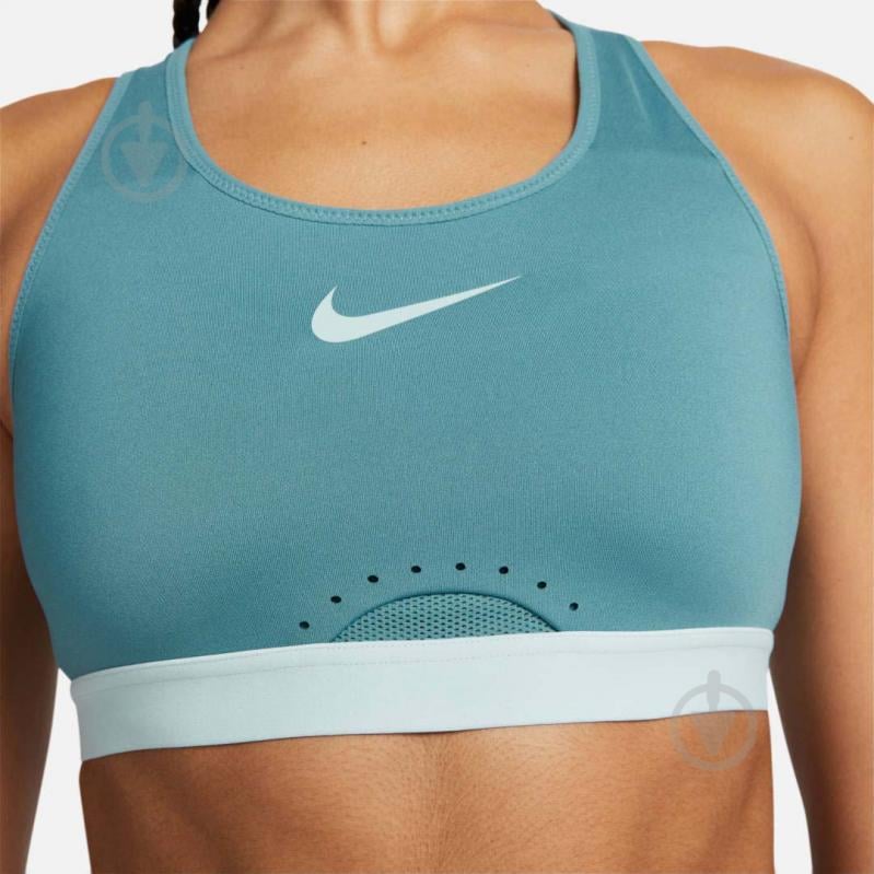 Бра Nike W NK DF SWSH HS BRA DD0428-440 р.XS-A/C голубой - фото 4