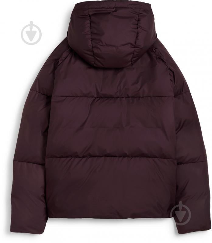 Куртка женская зимняя Puma POLY PUFFER JACKET 62648944 р.M бордовая - фото 2