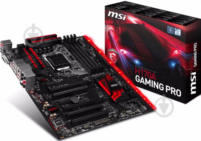 Материнская плата MSI H170A GAMING PRO (Socket 1151, Intel H170, ATX) - фото 3