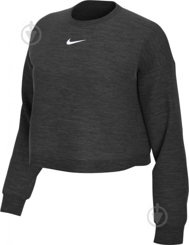 Свитшот Nike W NSW ESS FLC CREW CLCTN RE DJ6937-010 р. XS черный - фото 1