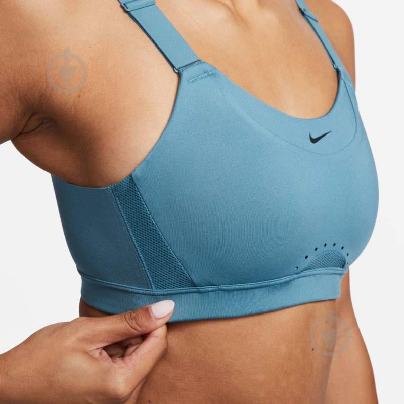 Бра Nike W NK DF ALPHA BRA DD0430-440 р.M-A/B блакитний - фото 7