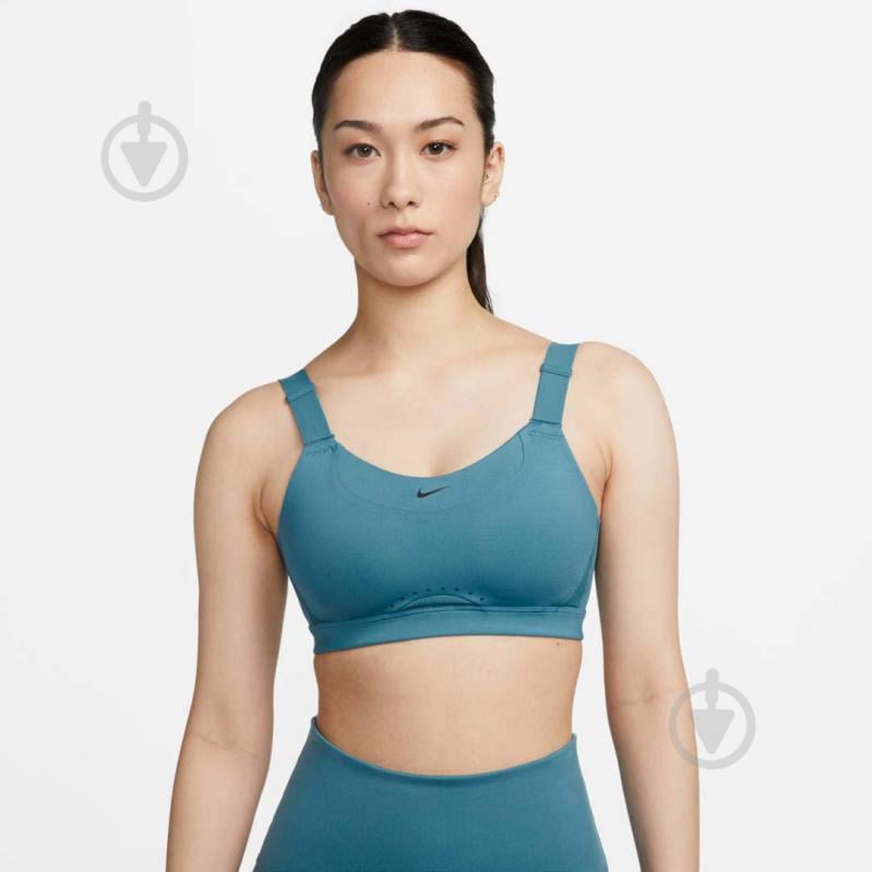 Бра Nike W NK DF ALPHA BRA DD0430-440 р.L-A/B блакитний - фото 1