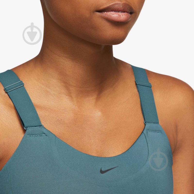 Бра Nike W NK DF ALPHA BRA DD0430-440 р.L-A/B блакитний - фото 3