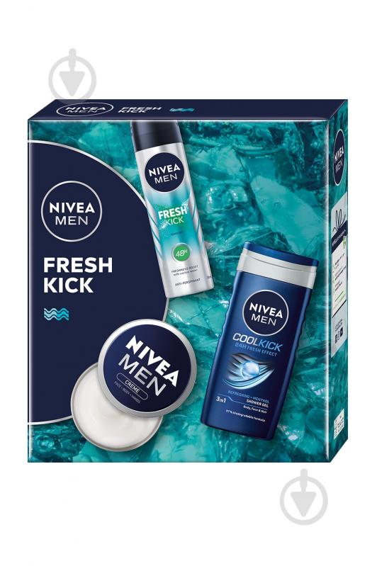 Набір для чоловіків Nivea MEN FRESH KICK 2024 - фото 1