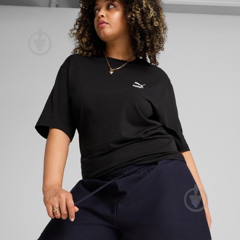 Шорты Puma PREMIUM ESS A-Line Shorts 4' Jacquard 62978216 р. XL черный - фото 7