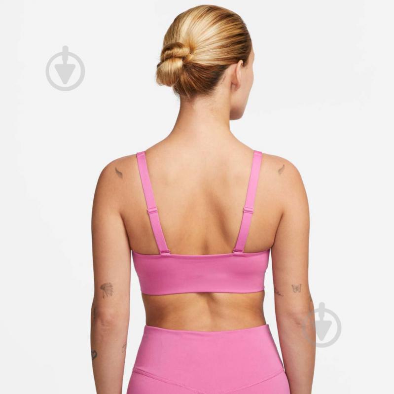 Бра Nike W NK DF INDY PLUNGE CUTOUT BRA DV9837-665 р.XS рожевий - фото 2