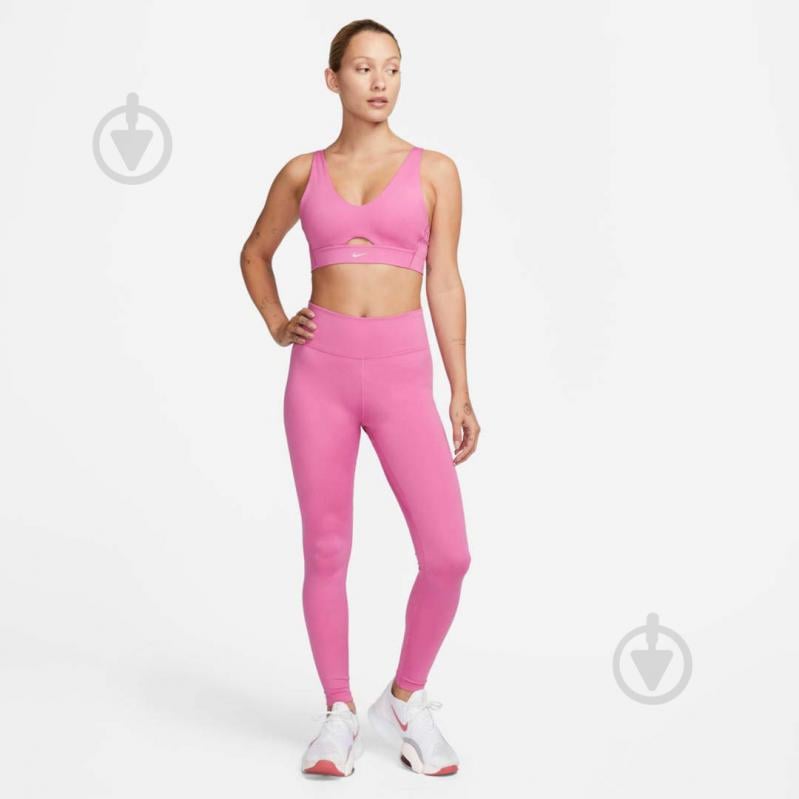 Бра Nike W NK DF INDY PLUNGE CUTOUT BRA DV9837-665 р.XS рожевий - фото 8