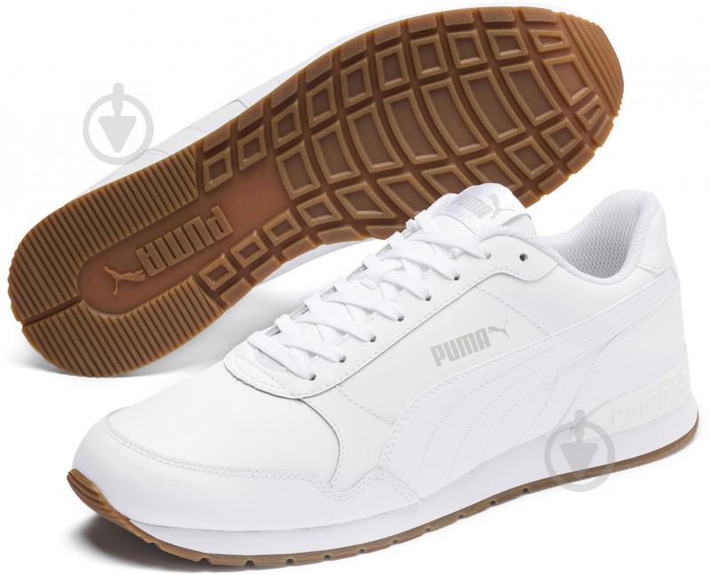 Кроссовки мужские демисезонные Puma ST Runner v2 Full L 36527709 р.41 белые - фото 2