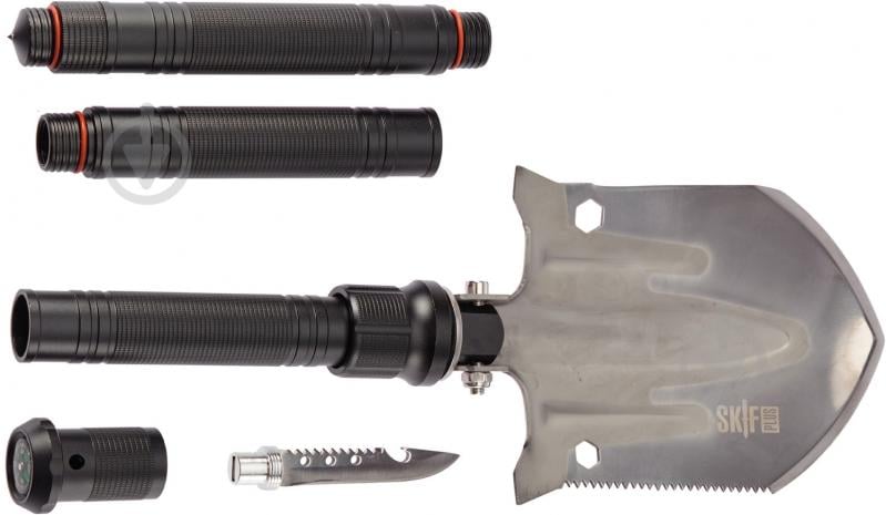 Лопата тактическая Skif Plus Wombat Heavy (7 инструментов) 835мм - фото 4