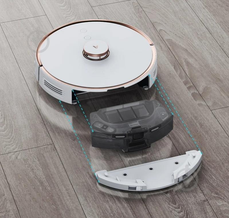 Робот-пилосос VIOMI S9 Vacuum Cleaner (White) white - фото 10