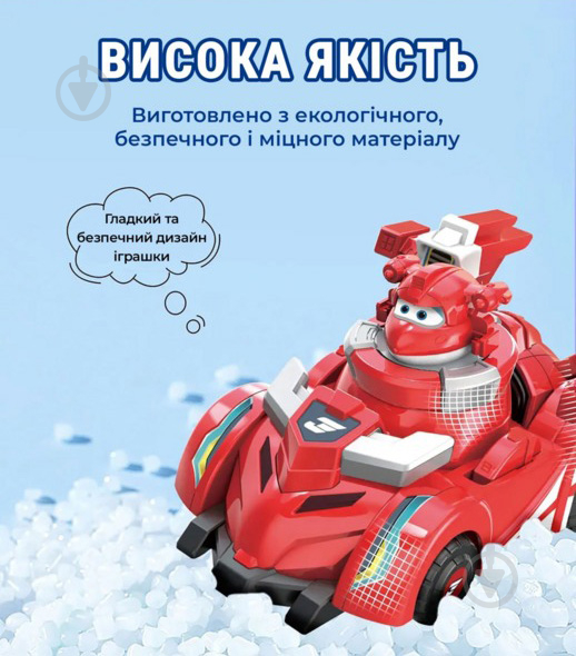 Игровой набор Super Wings Spinning Vehicle Джетт EU770310 - фото 7