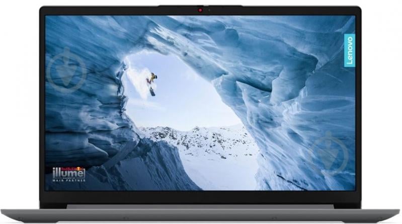 Ноутбук Lenovo 15,6" (82LX00BLRA) cloud grey - фото 2