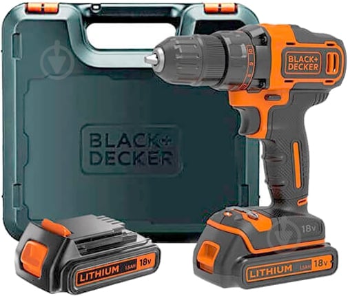 УЦЕНКА! Шуруповерт Black+Decker BDCDD186KB (УЦ №2494) - фото 1 УЦЕНКА! Шуруповерт Black+Decker BDCDD186KB (УЦ №2494) - фото 1