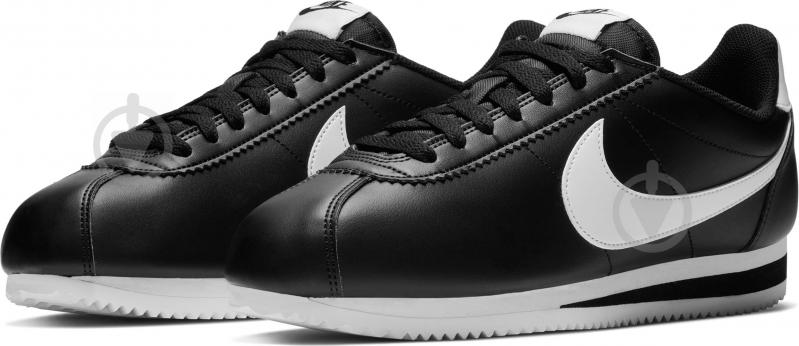 Кроссовки женские демисезонные Nike CLASSIC CORTEZ Шкіра 807471-010 р.35,5 черные - фото 3