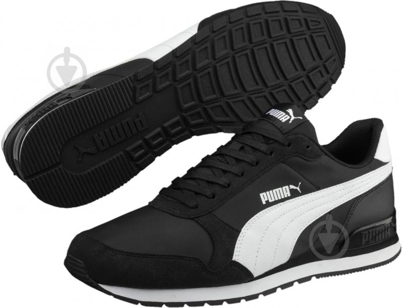 Кросівки чоловічі Puma ST Runner v2 NL 36527801 р.40,5 чорні - фото 4