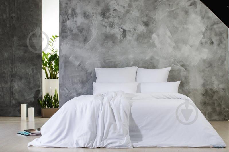 Простирадло 140x215 см білий IDEIA - фото 2