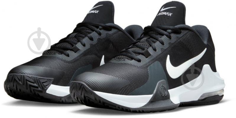 Кроссовки мужские демисезонные Nike AIR MAX IMPACT 4 DM1124-001 р.46 черные - фото 5