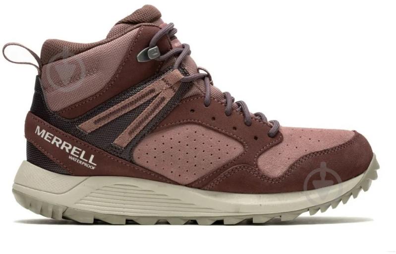 Черевики MERRELL WILDWOOD MID LTR WP J068104 р.37 бордовий - фото 1