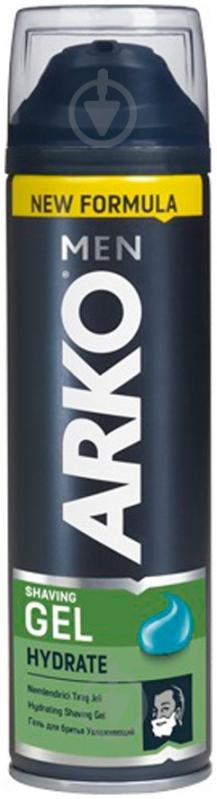 Гель для гоління Arko Hydrate 200 мл - фото 1