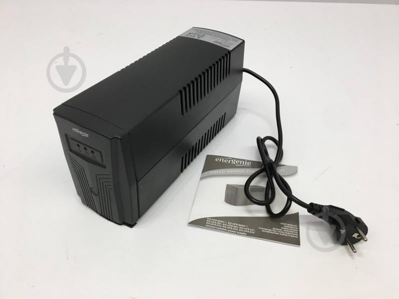 Источник бесперебойного питания (ИБП) EnerGenie 850 VA, Basic Series (УЦ №87) - фото 2