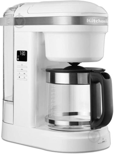 Кавоварка крапельна KitchenAid CLASSIC 5KCM1208EWH біла - фото 1