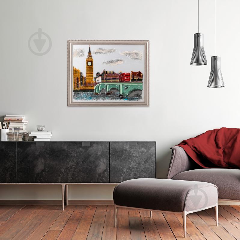 Картина ф'юзинг Лондон 50x60 см - фото 2