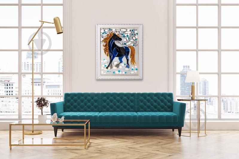 Картина фьюзинг Единорог 50x60 см - фото 2