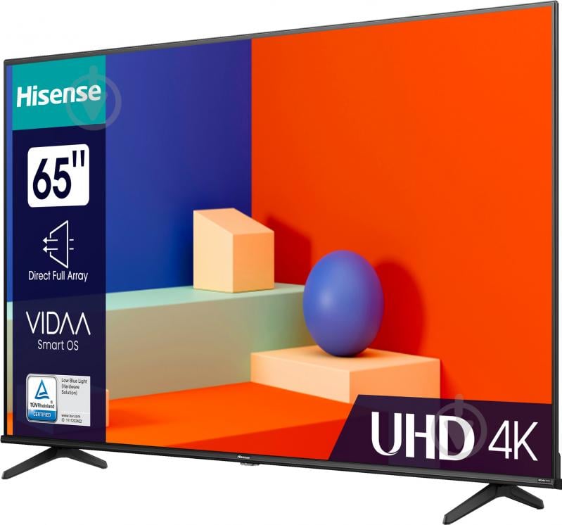 Телевізор Hisense 65A6K - фото 3