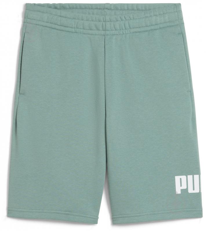 Шорты Puma ESS No. 1 Logo Shorts TR B 68491830 р. 140 зеленый - фото 1 Шорты Puma ESS No. 1 Logo Shorts TR B 68491830 р. 140 зеленый - фото 1