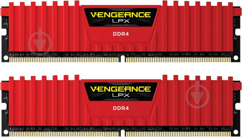 Оперативная память Corsair DDR4 SDRAM 16 GB (2x8GB) 2400 MHz (CMK16GX4M2A2400C14R) - фото 1