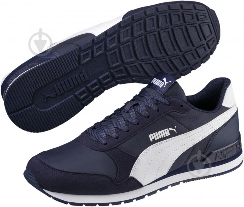 Кросівки чоловічі демісезонні Puma ST Runner v2 NL 36527808 р.40,5 сині - фото 2