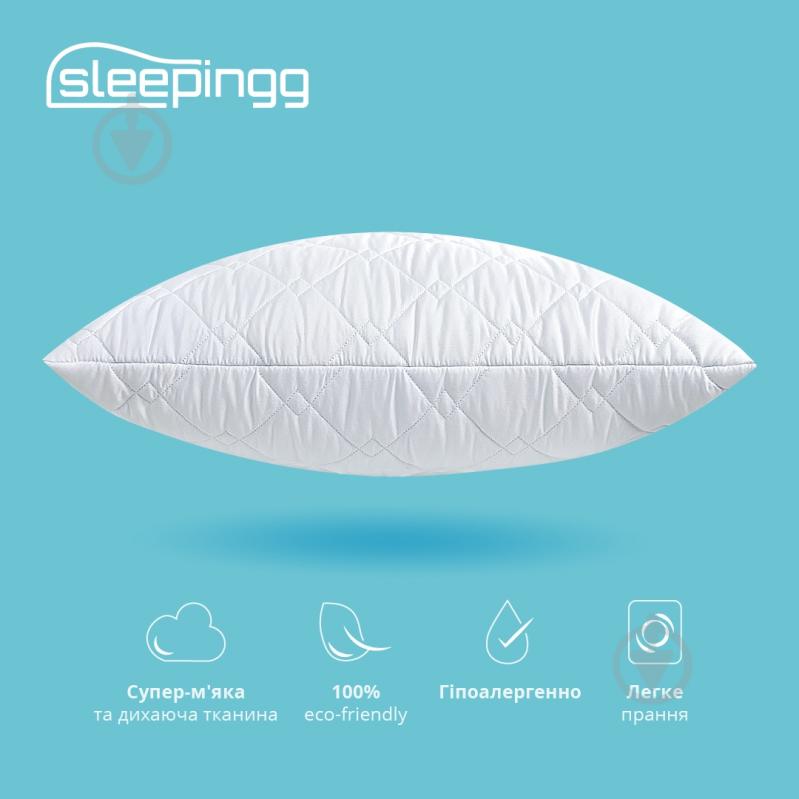 Подушка на блискавці Sleepingg IDEIA 50x70 білий - фото 4 Подушка на блискавці Sleepingg IDEIA 50x70 білий - фото 4